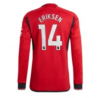 Manchester United Christian Eriksen #14 Replica Home Shirt 2023-24 Long Sleeve